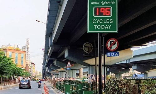 Bengaluru: 18-year-old develops India’s first AI, sensor-based bicycle counter