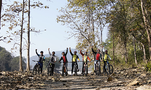 Cycling in Corbett with Spokeherd